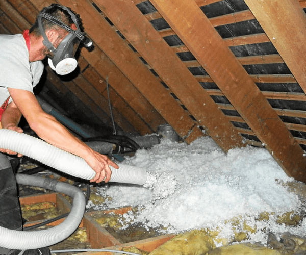 Travaux d'isolation des combles